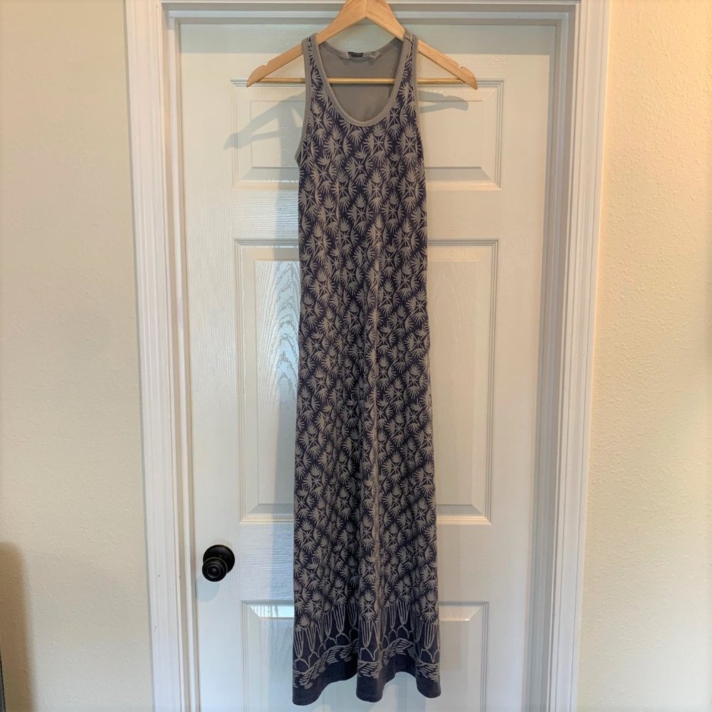 Athleta Printed Racerback Maxi Dress, S